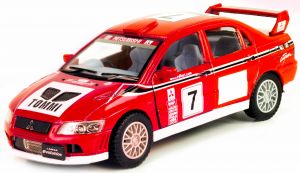 Модель металлическая Mitsubishi Lancer Evolution VII WRC (№KT5048D) ― Джессика