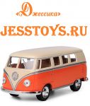 Модель металлическая «1962 Volkswagen Classical Bus (Ivory Top)» (№KT5377D)
