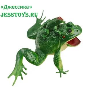 Жаба с жабёнком (№89)