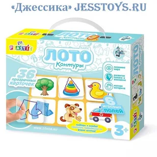 Настольная игра лото "Контуры" (№04006)