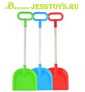 Лопата детская с деревянной ручкой (№У885)