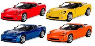 Модель металлическая Chevrolet Corvette Z06 2007 (№KT5320D)
