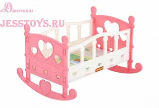 Кроватка-качалка сборная для кукол № 2  (№62062)